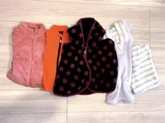 おまとめ売り！女の子冬物4点セット 90〜110cm