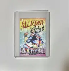僕のヒーローアカデミア 複製サイン入り オールマイトカード - メルカリ
