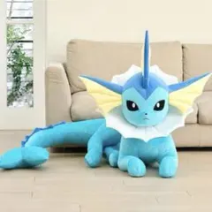 ポケモン　シャワーズ　等身大　ぬいぐるみ 寝そべり