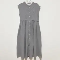 GeeRA フレンチスリーブ　シャツワンピースのサムネイル