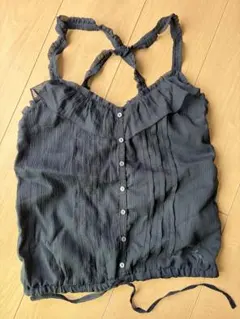 Abercrombie & Fitch キャミソール ネイビー Sのサムネイル