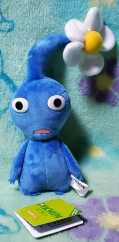 三英貿易◆青ピクミン【ぬいぐるみ】新品タグ付