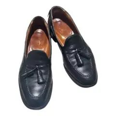 ALDEN×BEAMS PLUS別注タッセルローファーブラックカーフ10 1/2のサムネイル