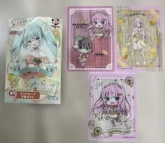 初音ミク　フリューくじ　G賞　クリアカード　巡音ルカ