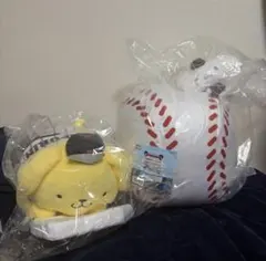 サンリオ 侍ジャパン A賞 LH賞 タイトーくじ ポムポムプリン シナモロール