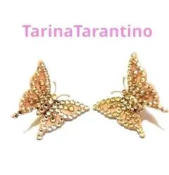 タリナタランティーノ☆ TarinaTarantino リボンハートピアス - メルカリ