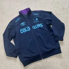 umbro◆ジャージ・上・140◆アンブロ・キッズ・サッカー・フットサル・紺
