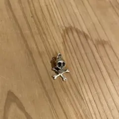 ヴィンテージシルバーチャーム　スカル