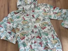 アリエル プリント パーカー フード付き パーカー 総柄 リトルマーメード M