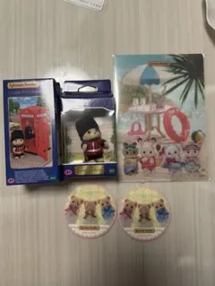 新品】シルバニアファミリー ガーディアンベア & テレフォンボックス