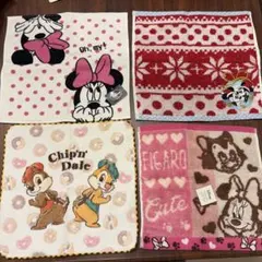 零*様 未使用❣️ディズニー　タオルハンカチ　4枚