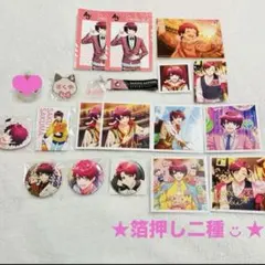 【即購入可】A3! エースリー 咲也 セット はむクリ 缶バッジ ましこれ