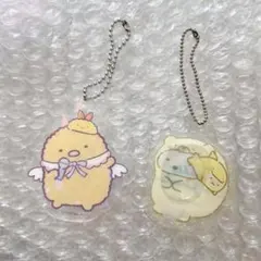 すみっコぐらし アクリルキーホルダー とんかつ　しろくま　セット