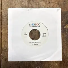 DJ KOCO aka SHIMOKITA 7インチレコード