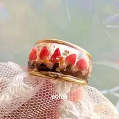 Chalmiere ジュエルベリーリング いちご 苺 指輪 ロリータ - メルカリ