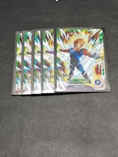 スーパードラゴンボールヒーローズ ベジータ 5枚セット