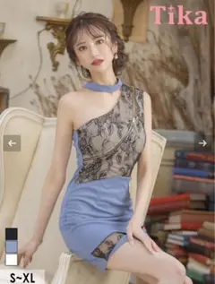 Tika ワンショルダー ドレス S~XL