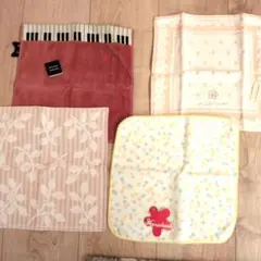新品　タオルハンカチ　4枚セット