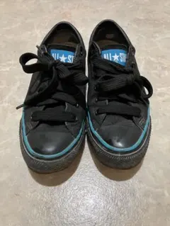Converse All Star 限定カラーブラック/ブルー スニーカー