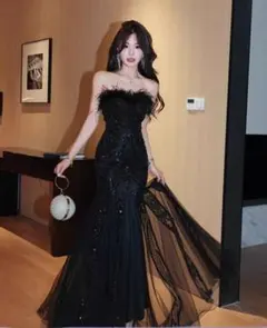 結婚式・パーティーに最適✨年中着れるロングドレス