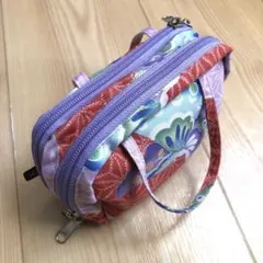 百々ん　MOMON 和柄ポーチ　蝶　くろちく　京都