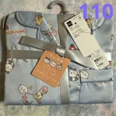 110☆GUサテンパジャマ！ちいかわ、うさぎ、ハチワレ。