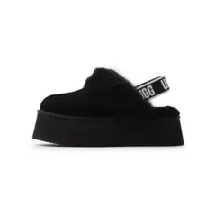 UGG 厚底 ファンケット　ブラック 23cmのサムネイル
