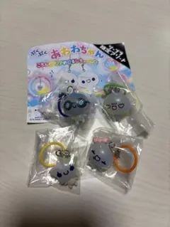 ぷくぷくあわわちゃん　めじるしアクセサリー　シープラ限定アソート　4点セット