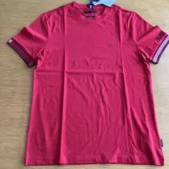 トミーヒルフィガー Tシャツ レッド Sサイズ　165-170 新品未使用