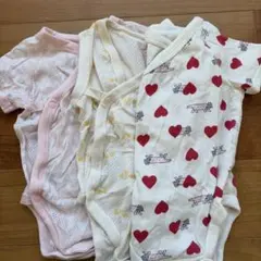 ベビー用肌着ロンパースUNIQLO60サイズ3点セット