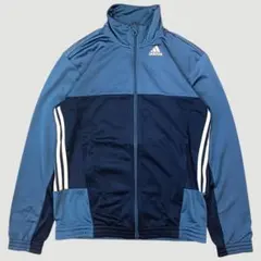 アディダス トラックジャケット ジャージ ブルー系