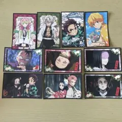 鬼滅の刃　ステッカー　シール　10枚セット