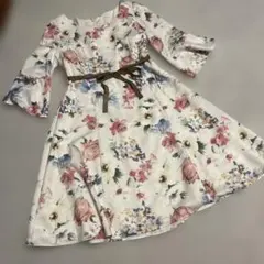 ウィルセレクション　花柄ワンピース