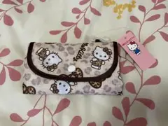 【新品未使用】ハローキティ ヒョウ柄 エコバッグ