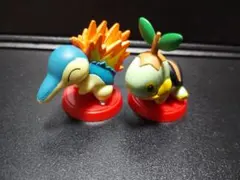 ポケットモンスター旅立ちの3匹　チョコエッグ　ヒノアラシ&ナエトル