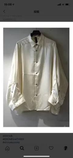 shinyakozuka 18ss fat shirtsのサムネイル