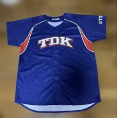 TDK 野球 ユニフォーム Oサイズ　都市対抗のサムネイル