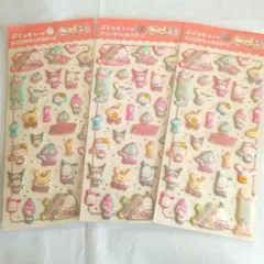★ サンリオ ぷくっとシール サンリオキャラクターズ ダイソー