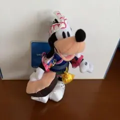 ディズニー　グーフィー　テーブル・イズ・ウェイティング ぬいぐるみストラップ
