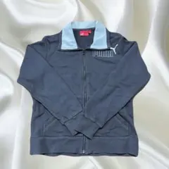 PUMA ジップアップトレーナー グレー L