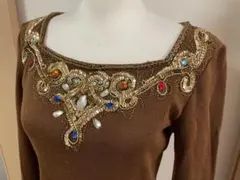 ニットワンピース　MELROSE