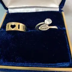 ジャンク品生前整理デザインリング3点セット - メルカリ