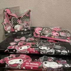 Happyくじ　ハッピーくじ　マイメロ　クロミ　トートバッグ　6点セット