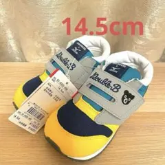 ミキハウス ダブルビー ミズノ スニーカー 14.5cm