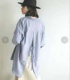 coca バックリボンブラウス