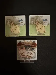 ちいかわ アクリルシーンクリップビスケット 3個セット