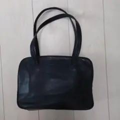 COMME CA DU MODE sacs ブラックレザーハンドバッグ