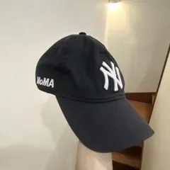 New Era MoMA キャップ ネイビー