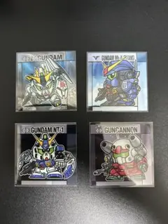 SDガンダム スナック 4枚 ニューガンダム νガンダム