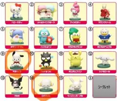 サンリオ　チョコエッグ　ポチャッコ&こぎみゅん